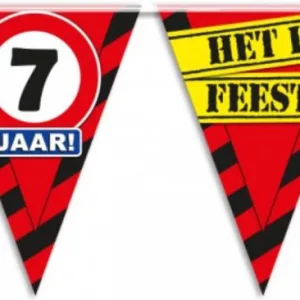 vlaggenlijn verkeersbord 6