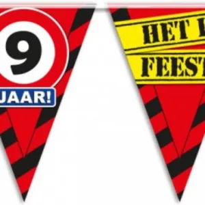 vlaggenlijn verkeersbord 8