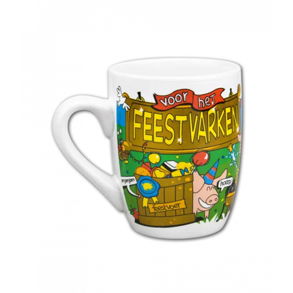 Cartoonmok - Feestvarken