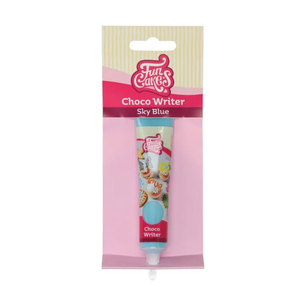 Choco Writer 25 g -  Luchtblauw