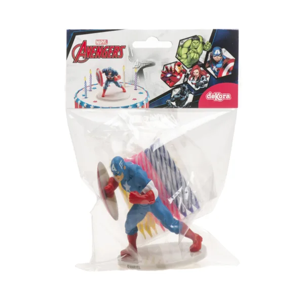 Taartset - Captain America