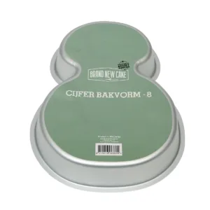Brand New Cake bakvorm Cijfer 8
