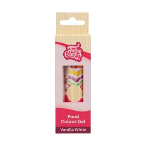 Edible funcolors gel -30 gr - Vanilla White