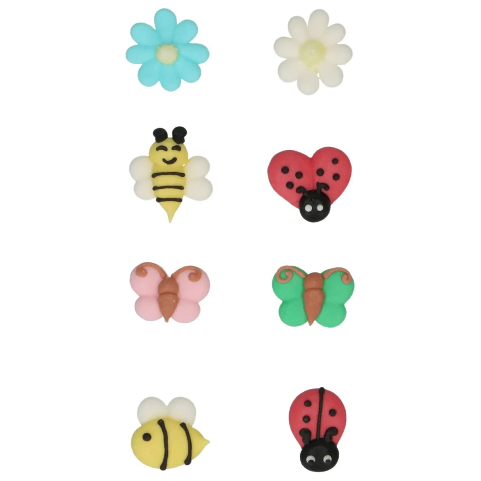 Suikerdecoratie Tuin / Garden set/8 Suikerdecoratie Tuin / Garden set/8