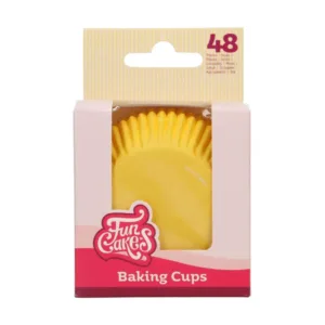 Baking cup - Geel