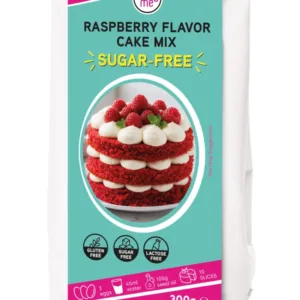 Raspberry Flavor Cake mix 300g - suikervrij