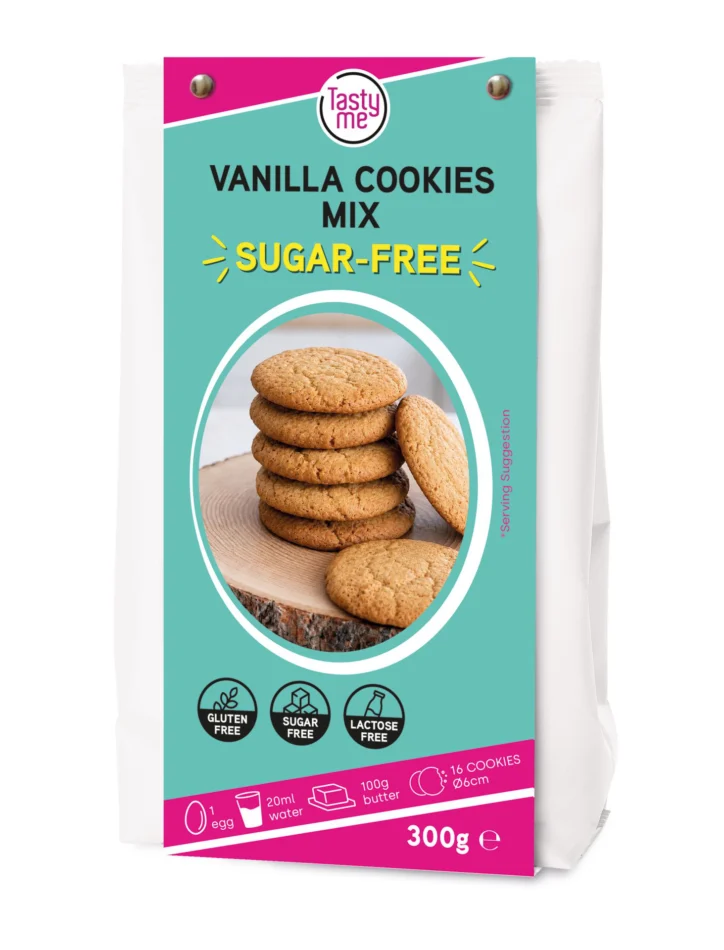 Vanilla Cake mix 300g - suikervrij Vanilla Cake mix 300g - suikervrij