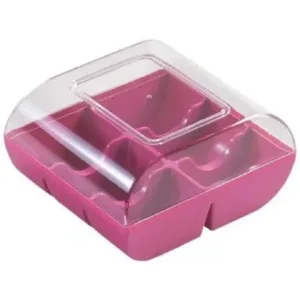 Silikomart Doosje voor 6 Macarons - Fuchsia