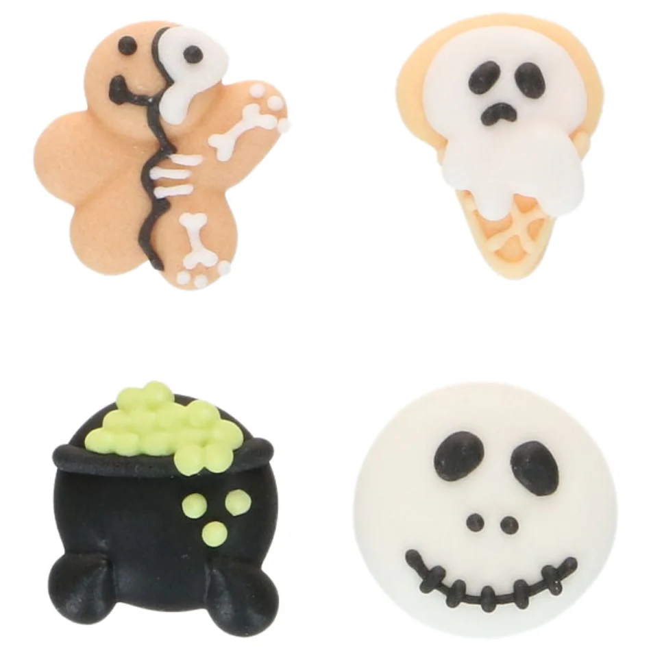 Suikerdecoratie Haunted Treats set/8 Suikerdecoratie Haunted Treats set/8